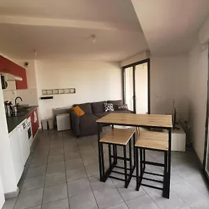 T1bis Moderne, Lumineux, Belle-vue, Patte D'oie, Parking Appartement